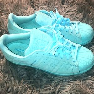🔥🔥Adidas BLUE SUPERSTAR RARE XENON 🔥🔥